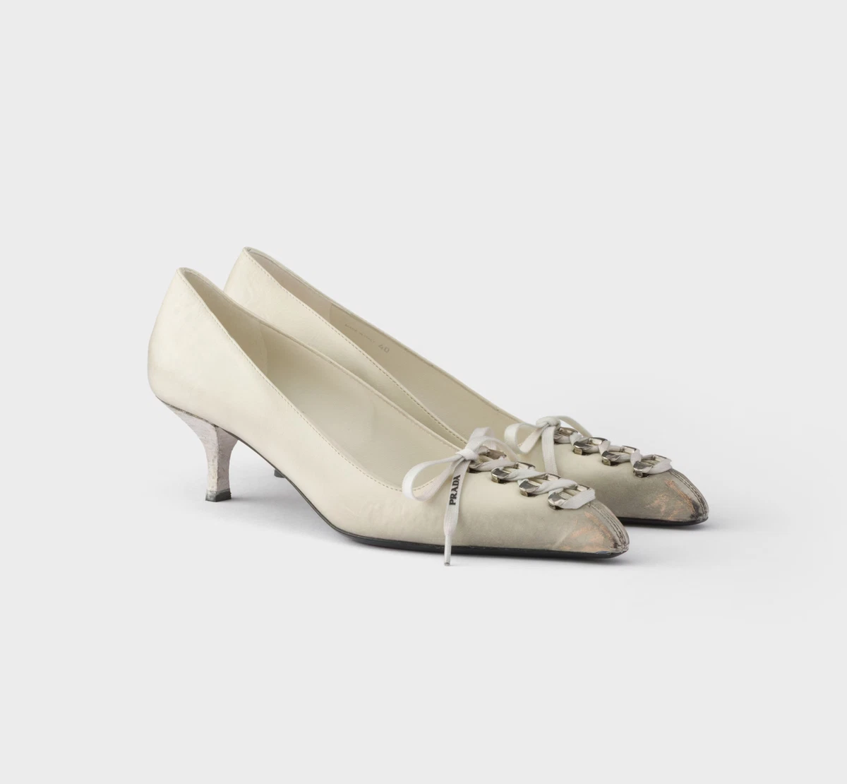 PRADA White Heels for Women for sale | eBay