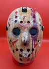 Jason Voorhees Friday 13th Style mask Custom Hand Painted Horror Cosplay Display