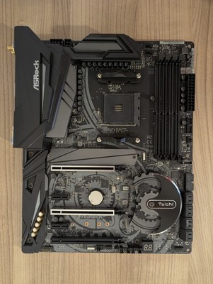 ASRock X470 Taichi (AMD AM4, 2xUSB-C, 2xNVMe, 8xSATA, WiFi+BT, RGB)