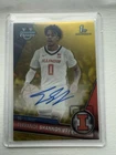 Topps 2023-24 Bowman Chrome Prospect Autograph Terrance Shannon Jr. /75 Illinois