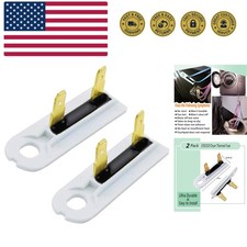 2-Pack Dryer Thermal Fuse for Whirlpool  KM - Easy Install, Durable Replacement