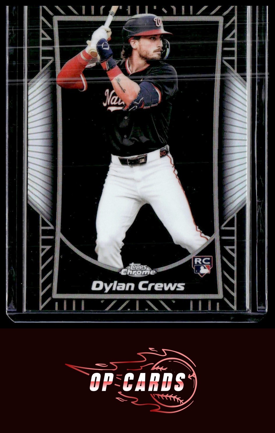 Dylan Crews 2025 Topps Chrome #SE-14 Shadow Etch , Free Shipping