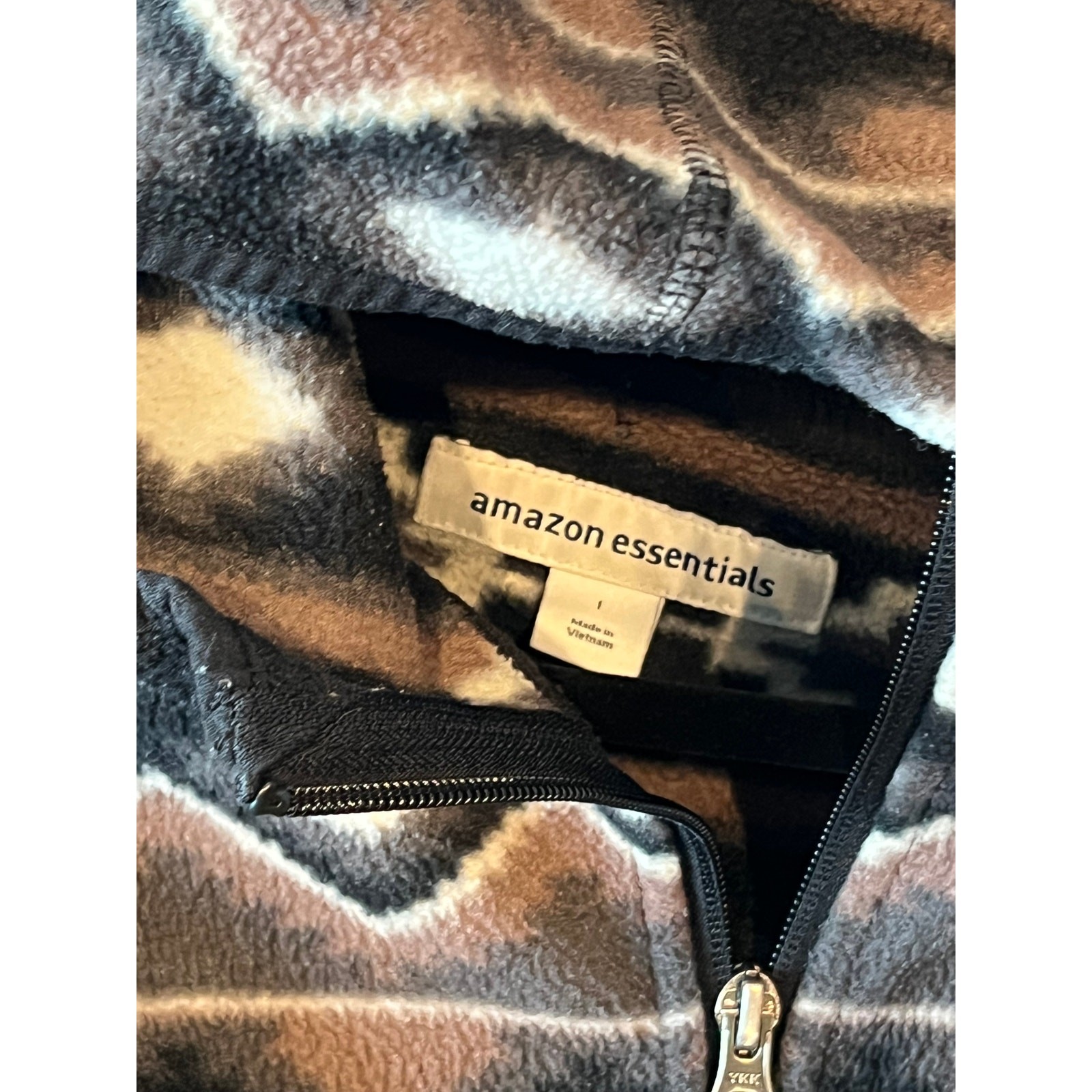 Amazon Essentials Native Pattern Hooded Shacket M… - image 3