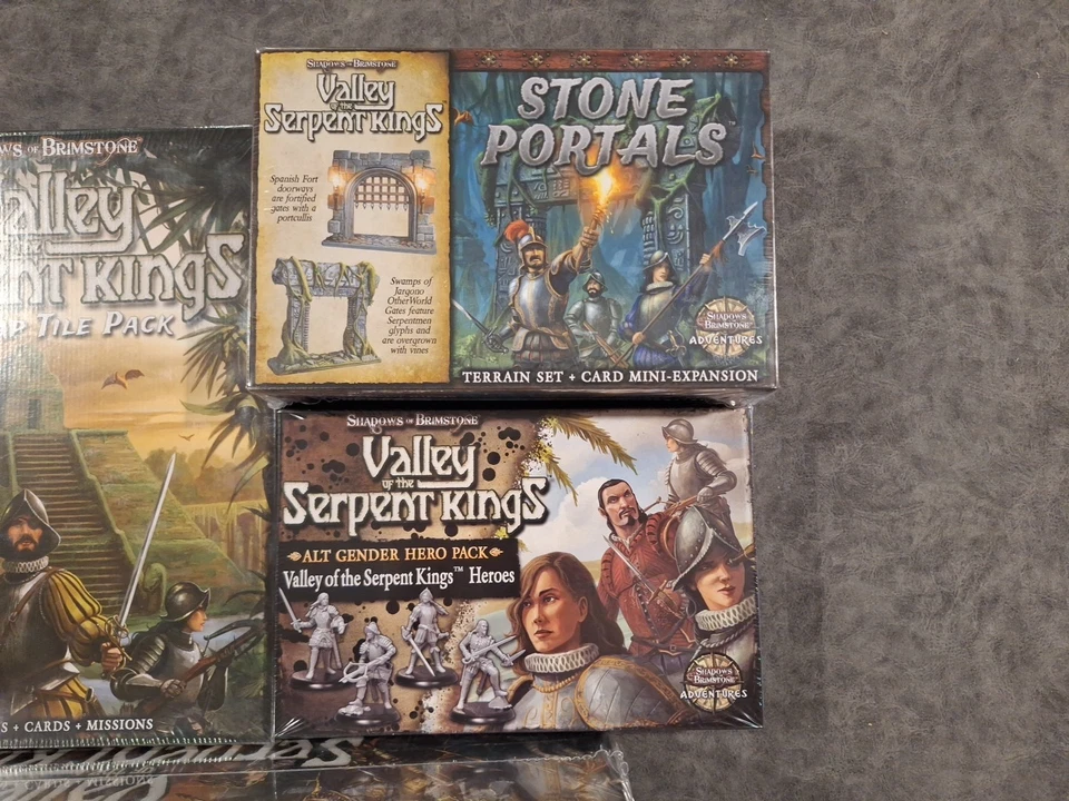 Shadows Of Brimstone: Valley Of The Serpent Kings Adventure Set - NEW - Image 4 of 4