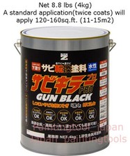 Ban-zi Rostkiller Pro GUNMETAL BLACK Kein Grundanstrich erforderlich....