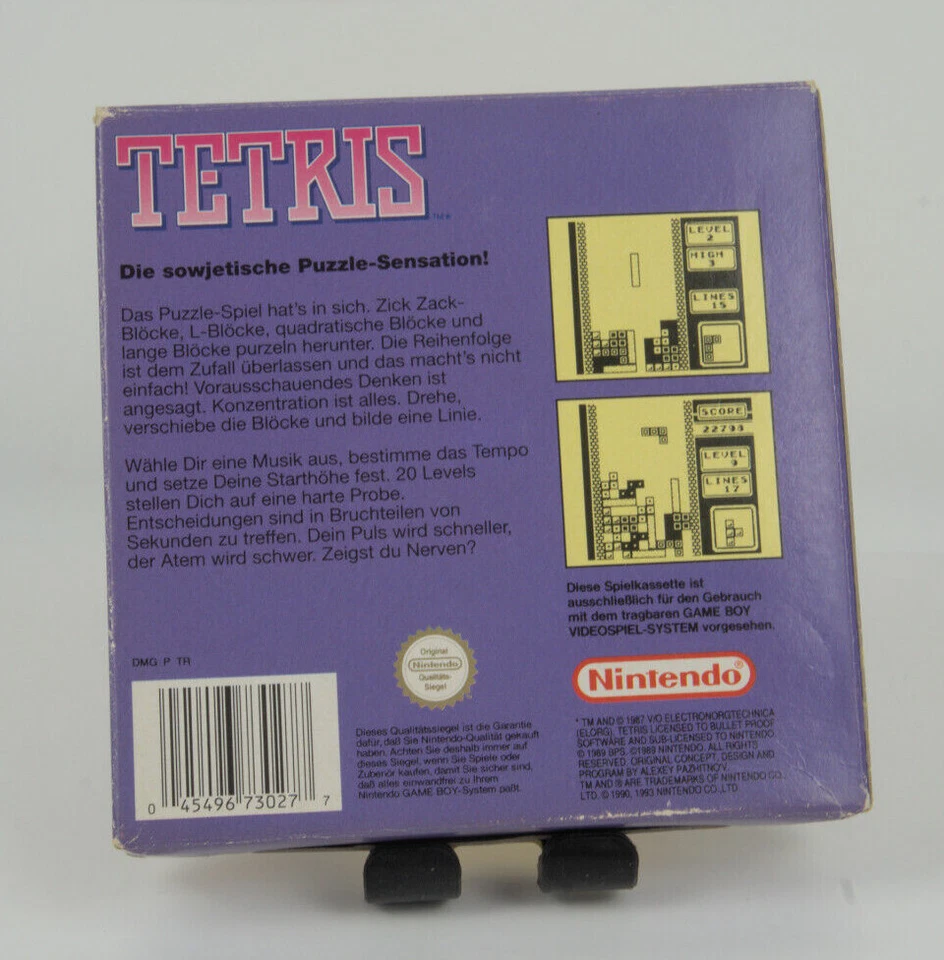 Nintendo Gameboy Tetris OVP - Bild 3 von 4