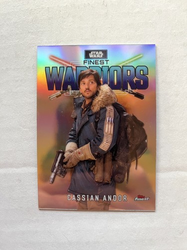 2023 Topps Finest Star Wars Warriors Refractor Insert FW pick your card - Picture 9 of 24