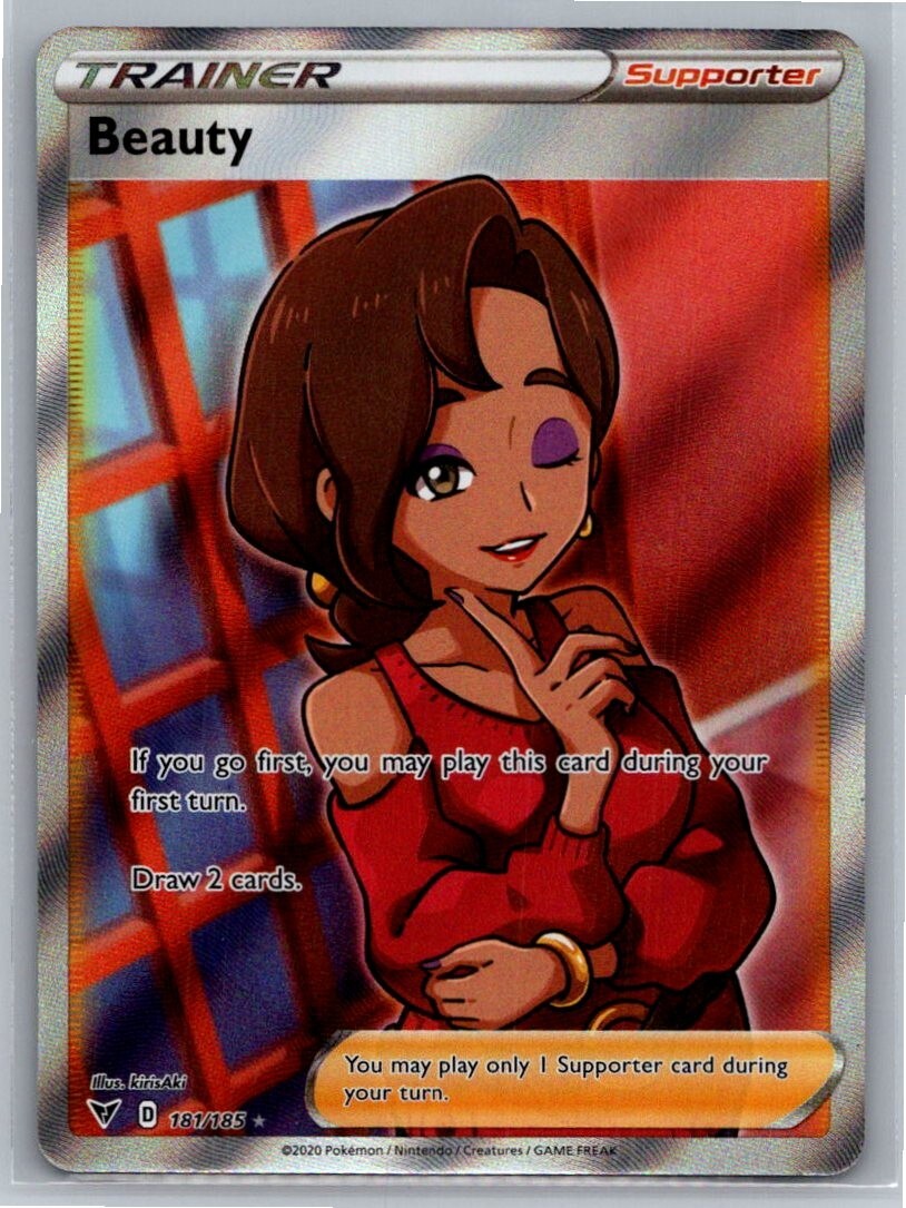 beauty pokemon card Pokemon Card Vivid Voltage 194/185 Beauty Supporter Hyper Rare – Brokenvase  Games