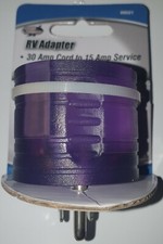Road Power 09521 RV Adapter 30 Amp Cord to 15 Amp Service Qty 4