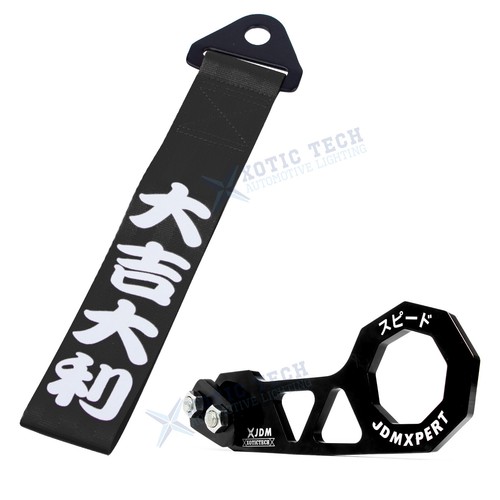 Chinese Slogan Tow Strap Front Rear Towing Trailer Hook Ring Decor Accessories - 第 22/26 張圖片