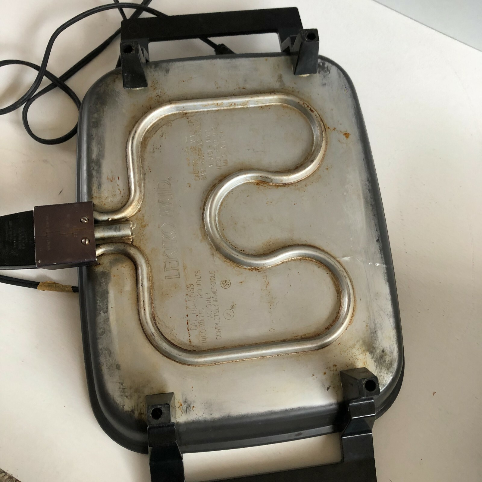 Vintage West Bend Miracle Lektro Maid Electric Skillet Roaster 13669 Tested eBay