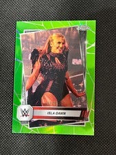 ISLA DAWN 2025 Topps Chrome WWE Wrestling Green Refractor Card 42/99