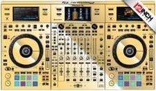 PIONEER DDJ-RZX SKIN Mirror Gold