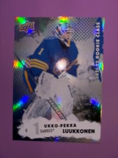 2021-22 Upper Deck #RC-8 Ukko-Pekka Luukkonen Rookie Class Card TCCCX