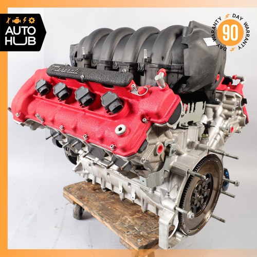 05-07 Maserati Quattroporte M139 4.2L V8 F136 F1 Engine Motor Assembly OEM 79k - Picture 7 of 18