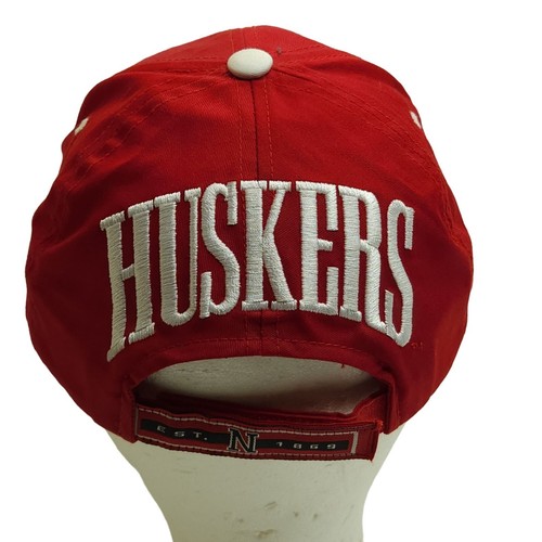 Gorra deportiva Nebraska Huskers roja 6 paneles con licencia oficial - Imagen 5 de 11