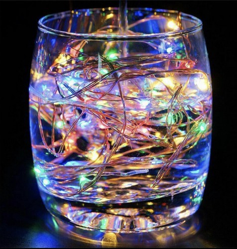 5/10 PCS 3M 10ft LED Fairy String Lights Starry Rope Copper Wire Lights Battery - Picture 7 of 20