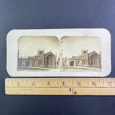 Cheltenham College England EARLY Stereoview Antique c1855 Y14157