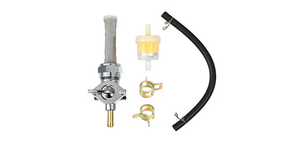 Interruptor de válvula de cierre de palanca de combustible de gasolina para motocicleta 62168-81 para Harley Davidson Foto 2 de 4