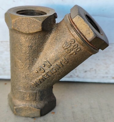 United Brass Works 1/2'' Strainer Valves, 200 WSP / 400 WOG, No Plug