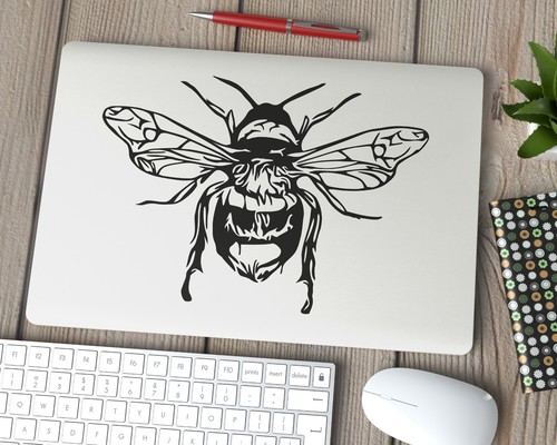 Bee Vinyl Decal – Realistic Silhouette Die Cut, Australian Made Bee Sticker - 第 14/42 張圖片