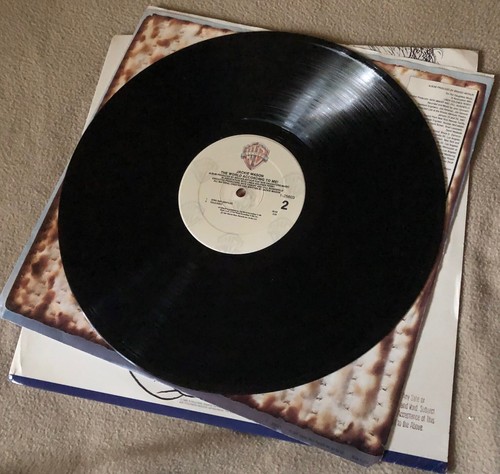 JACKIE MASON -THE WORLD ACCORDING TO ME. MINT VINYL LP & PROMO EXCERPTS LP. 1987 - Picture 8 of 12