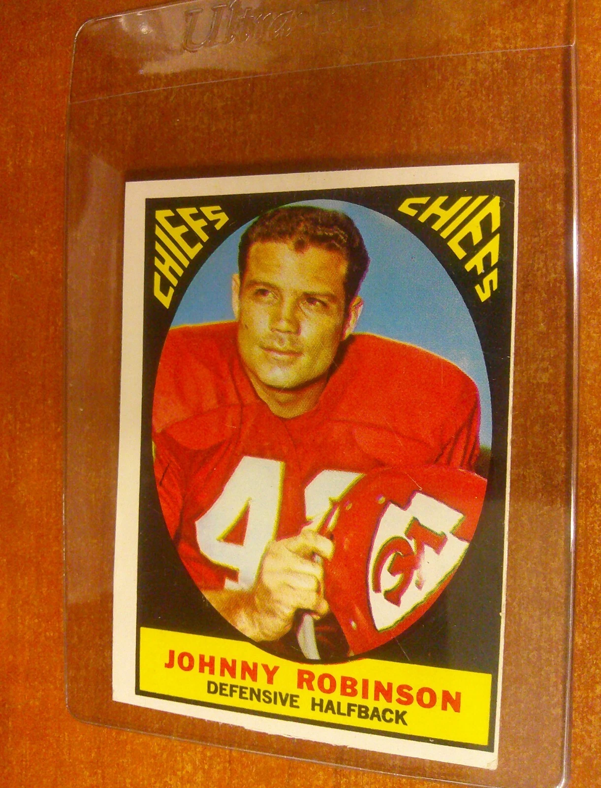 1967 Topps - Johnny Robinson #65 - MINT - PACK FRESH 🔥