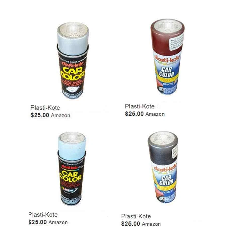 Pintura en aerosol automática PlastiKote vintage gris imprimación 632 6 oz. Foto 2 de 3