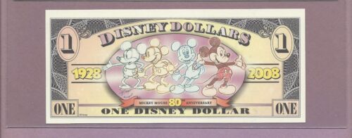 2008 $1 A Disney Dollar Mickey Mouse PCGS PPQ GEM - Picture 2 of 2
