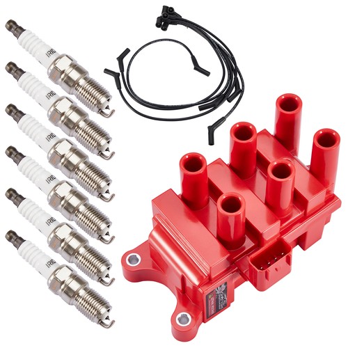 For Ford Mustang 3.8L V6 2001 2002 2003 2004 Ignition Coil & Spark Plugs & Wires - Bild 3 von 20