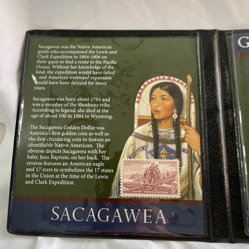 Sacagawea First Edition 2000 First Commemorative Mint Memorable U.S. Coin Set - Picture 3 of 11