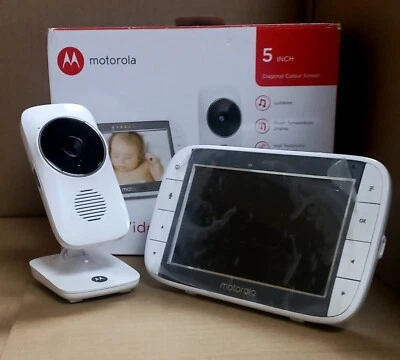 MOTOROLA MBP485 Digital Video Baby Monitor With 5" Colour Screen (EX-DISPLAY)