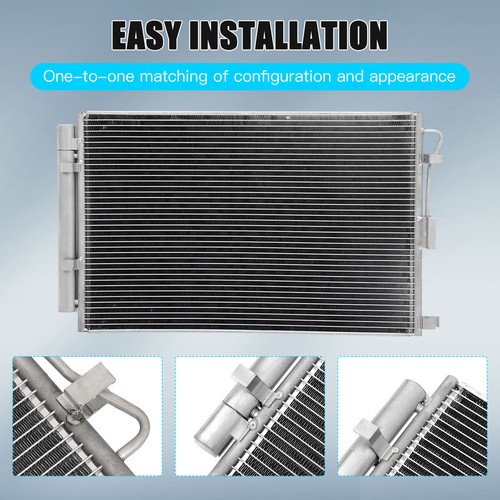 Condensador de CA con unidad secadora para condensador evaporativo 12-13 Kia Soul 1,6 L 2,0 L - Imagen 7 de 18