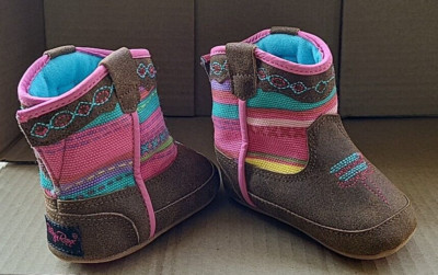Infant Girls Blazin Roxx Western Camilla Bucker Boots Infant Brown/Multicolor