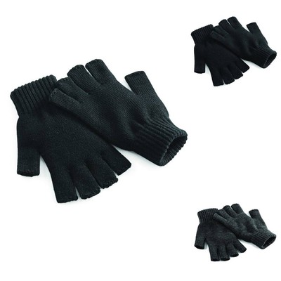 Beechfield Fingerless Gloves Fingerlose Handschuhe  S/M u  L/XL