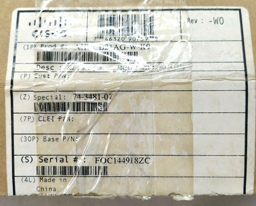 CISCO Aironet 802.11a/b/g Wireless Cardbus Adapter 3 x New ( AIR-CB21AG-W-K9 ) - Afbeelding 12 van 12