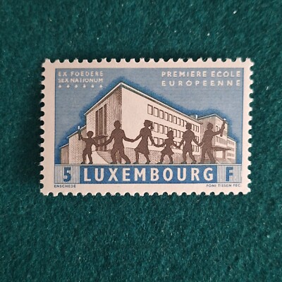 LUXEMBURG 1960 - ERSTE EUROPÄISCHE SCHULE 1 VAL POSTFRISCH **