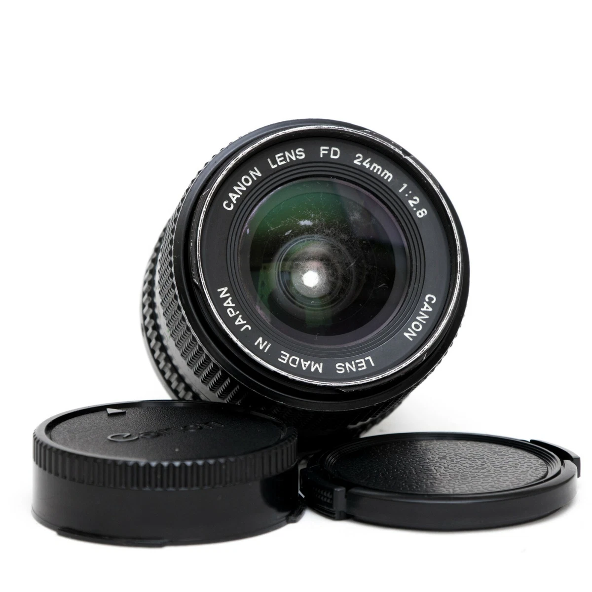 Tested Canon Lens New FD 2.8 24mm AE-1 Program A-1 F-1 AV-1 AT-1 Mount Scratches