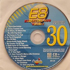 30  E8  ESSENTIAL CHARTBUSTER  KARAOKE CDG DISC