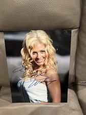 #844 Playboy Model WWE and WWC Torre Wilson Signed Photo 8x10