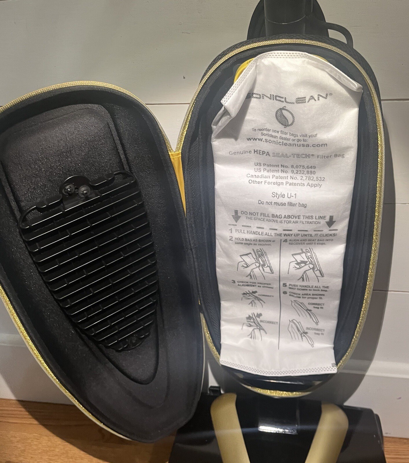 SONICLEAN Soft Carpet Series Upright Vaccum Cleaner SFC7000 w/ HEPA