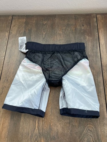 Hurley Black Multi Stripe Board Shorts Boys sz 7 Large 6-7 Yrs Mesh Lined New - Picture 9 of 12