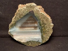 ~RW~ POLISHED  "VALLEY VIEW"   THUNDEREGG HALF ~~ SCENICLOOK
