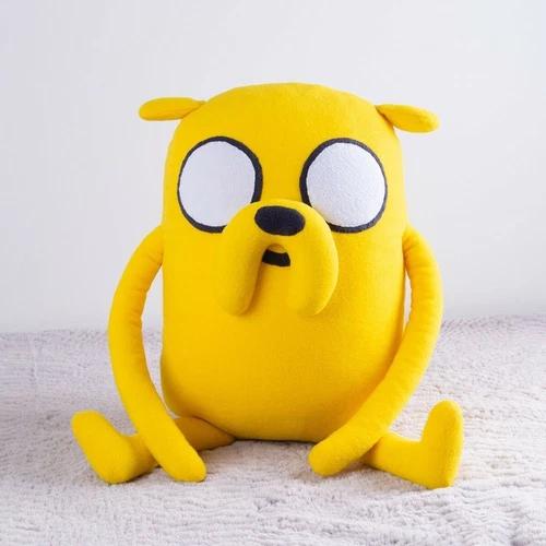 Jake the dog plush is character from a cartoon Adventure time 23 in