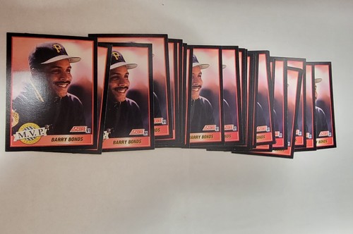 1991 Score #876 BARRY BONDS National League Mvp Lot Of 25 Ex-mt or Better - Picture 4 of 4