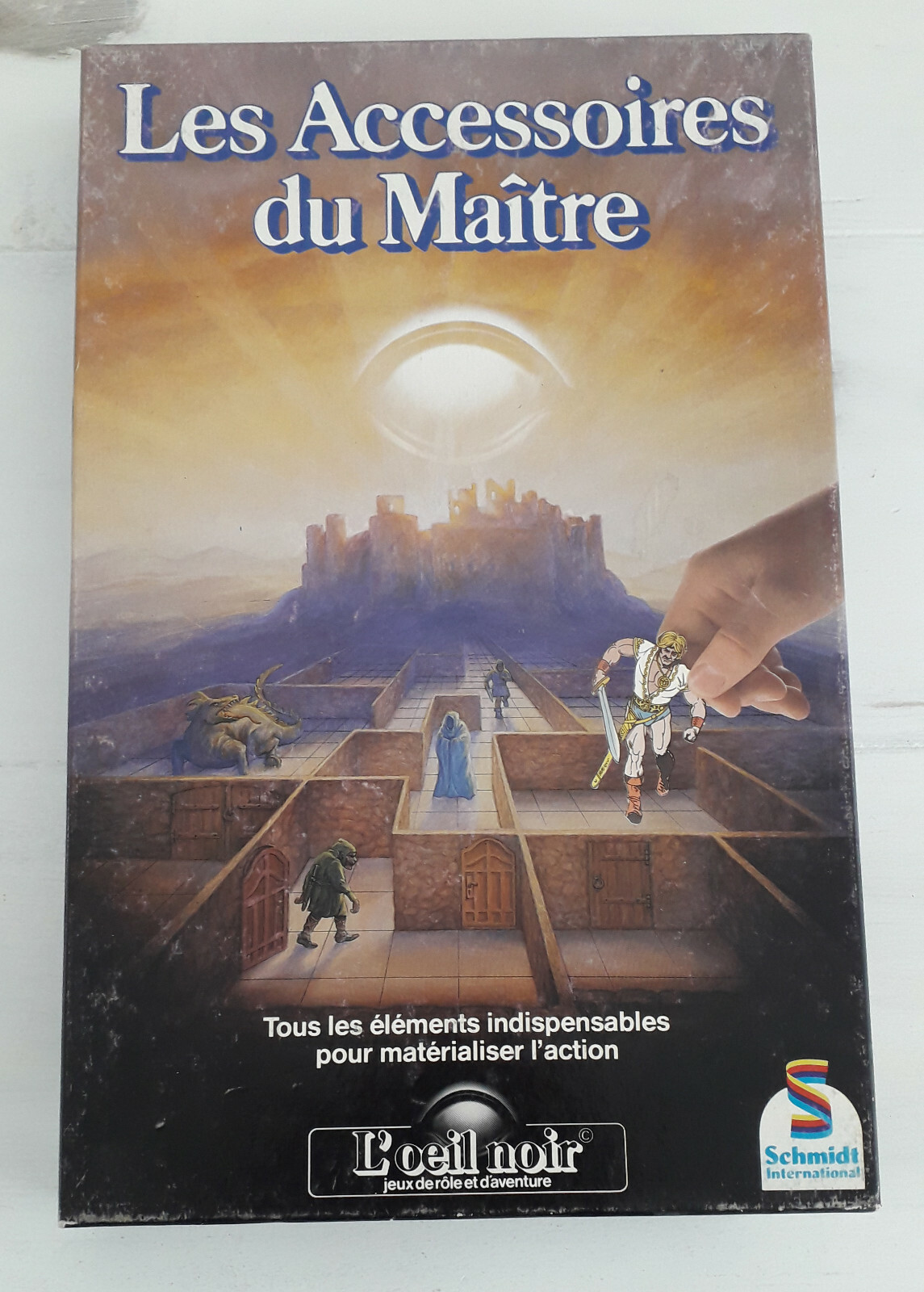 Boîte de jeu l'Oeil noir, le jeu de rôle et d'aventure (ON-C-LdR) - L