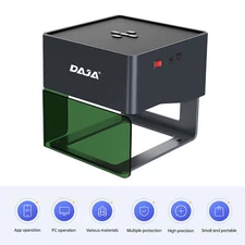 DAJA DJ6 Laser Engraver Engraving Carving Machine 80x80mm for DIY  Tag