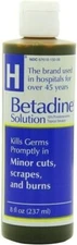 Betadine 10% Povidone-Iodine Prep Solution 8 oz Bottle
