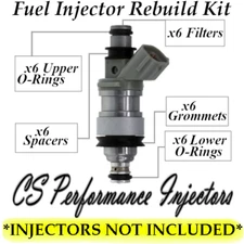 Fuel Injector Rebuild Repair Kit fits 23250-62030 for 92-98 Lexus Toyota 3.0 3.4