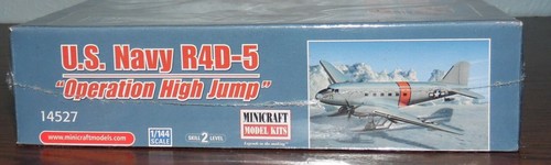 2005 MINICRAFT R4D-5 US NAVY OPERATION HIGH JUMP ANTARCTICA AIRPLANE KIT #14527 - Picture 5 of 6